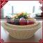 Hot sale plastic rattan baskets for supermarket display shelves