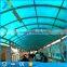 Heat insulated polycarb roof sheeting pc sheet for shed