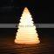 Christmas ornaments LED glowing tower lamp led Christmas tree decorations USB rechargeable used indoor/outdoor