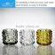 elegant wedding crystal glass candle holder for wedding decoration