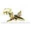 Solid Brass Airplane Key chain key ring air plane keychain