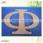 handmade children christmas toys laser cut wood symbol
