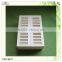 six compartments blind window design wooden display box