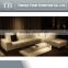 high quality italian geniune leather corner sofa , white leather sofa
