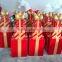 FRP Christmas gift-box stack for outdoor decoration