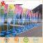 Retractable exhibition aluminium roll up banner stand with double side