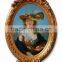 FA-048G-01 Leading vintage frames oil painting for wall decor in 2 sizes