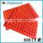 High temperture bared silicone cake mold