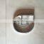 vacuum blister thick round shape plastic plated parts
