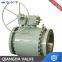 High temperature metal seat trunnion mounted ball valve