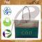 fast delivery time promotional natural jute bags with cotton handle