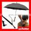 UCHOME Black Gun Shape Personality Striaght rifle umbrella