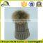 Wholesale fur knitted hat