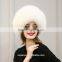 wholesale 2016 latest design hat and cap high grade woman faux fur leather Russia hat