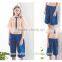 latest design high waist lady fashion classic blue jeans pants