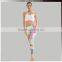Women Gym Fitness Activewear Seamless Fit-Fit Spandex Strappy Racerback Sports Bra Yoga