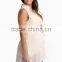 100% Polyester Double Pocket Front Chiffon Blouse for Maternity Nursing Clothes