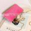 Nice fashion washing fur effect PU leather fur ladies handbag