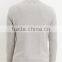new arrivals wool shawl collar knitted round neck plain colors sweater for men