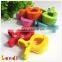 73mm*51mm Mixed Color Plush Stuffed Baby Toys Clamp Plastic Clip