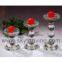 crystal candleholder/ crystal candlesticks