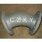 Double Flange 22.5 deg Bend