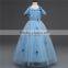 Sveda Hot selling Disny Princess Dress, Aurora/Bell Cosplay Dress for Girls, Frozen Elsa Dress