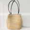 Quite beautiful Candy color beach use straw bag
