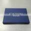 2017 hot sale blue packaging box slide custom luxury gift box