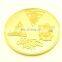 Wholesale High Quality Custom TWO SIDE DESIGN Zinc Alloy Gold Military Coin Medal
