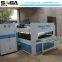 High Frequency Hydraulic Clamp Carrier Edge Gluing Press Machine From SAGA