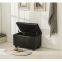 Loveseat Leather Ottoman Bench Chair With Storage-HL6022