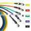 Adjustable Latex Resistance Loop Bands Pilates 11 Pcs Elastic Fitness Resistant Band