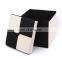 Customized large modern Faux Linen storage ottoman cover folding stool for living room