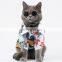 New pet cotton linen shirt Hawaiian style dog luxury clothes from China