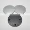 Personalized Beveled Edge Mirror Candle Plate Tealight Candle Holder