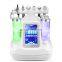 New 6In1 Ultra Micro Bubble Face Cleaning Rf Water Oxygen Inject Machine