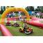 Best Quality Inflatable Bubble Ball Race Outdoor Zorb Ball Track Inflatable Race Track For Sale