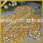 Garments Applique with Gold Beaded FHA-018