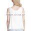 Fashion Cheap Women's Custom Printed Tank Top With 100% Cotton Fabric