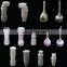 Ceramic Alumina Smoking Nail Dome Part With Male Female Joint for Smoking