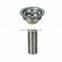 Plug Kitchen Plastic Waste Basin Pipe P-trap Bathroom Sink Overflow Pop-up Brushed Nickel Drain