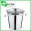 Trade Assurance Customed Logo Barware stailess steel champagne bucket glass cooler
