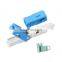 FTTH Fiber Optic 55mm SC UPC Fast Connector for Drop Cable conector rapido de fibra optica quick connector
