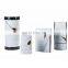Modern Creative Design Minimalist Fashion Decorative White Ceramic Vase with Gold Decoration