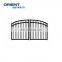 Popular design aluminum pedestrian gates, powder coated welding tubular walkway gate,Aluminium small single gate