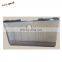 Chrom mesh grille insert with lock hole for jeep wrangler JK