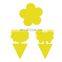 Yelin 12 Pcs Yellow Sticky Trap Fruit Fly Insect Trap Fungus Gnat Killer for Indoor and Outdoor Plant Insect Catcher