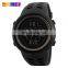 SKMEI 1251 Men Digital Wristwatch Hot Sale Multifunctional Men Sport Watch 12/24 Hour LED Digital for man