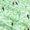 Cartoon flamingo fabric green check dot fabric wholesale baby bedding sheet fabric